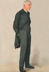 Le révérend Joseph Wood, D.D. Directeur de Harrow, 1910
