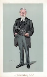 William Crookes, physicien et chimiste britannique, 1903