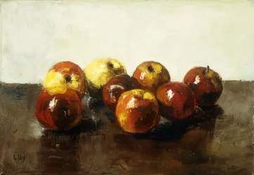 Nature morte de pommes