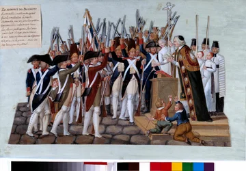 Révolution française: le serment des districts