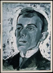 Portrait du poète Ossip Mandelstam (1891-1938)