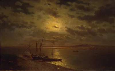 Nuit au clair de lune, années 1870