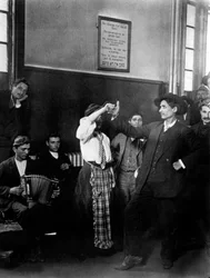 Immigrants à Ellis Island