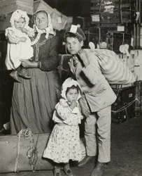 Famille italienne à la recherche d