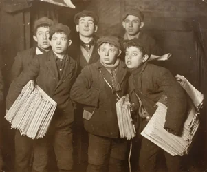 Vendeurs de journaux