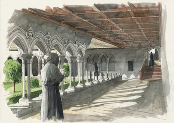 Cloître, prieuré de Lanercost