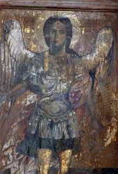Ange, fresque dans l