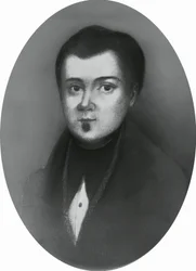 Portrait de Jacopo Ruffini (1805-1833), médecin et patriote italien, gravure
