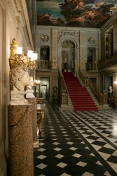 La Salle Peinte, Chatsworth House, Derbyshire