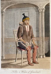 Femme du Groenland, par D Harvell, Royaume-Uni
