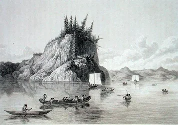 Expédition traversant le lac Prosperous, 30 mai