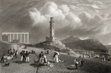 Monument de Nelson, Calton Hill, Édimbourg, de 