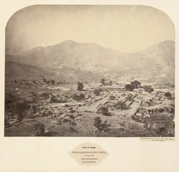 Vues de Mysore : temple Bhoganarasimhaswamis, dans le fort, Devarayadroog..., 1862-1865