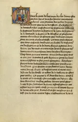 Initial Q : Gillion demande au comte de Hainaut la permission de partir en pèlerinage