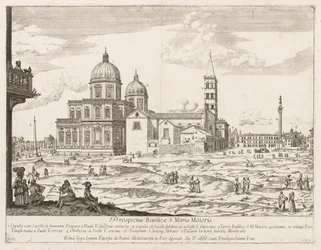 Santa Maria Maggiore de Prospectus Locurum Urbis Romae Insignium