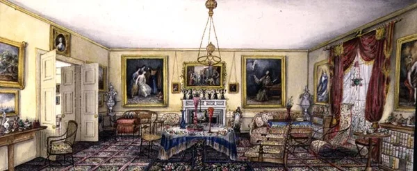Le salon à Aynhoe