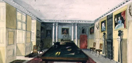 Le hall à Aynhoe