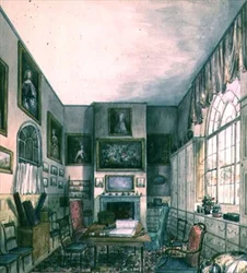 La salle de la gouvernante à Aynhoe