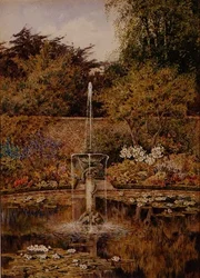 Un vieux jardin aquatique
