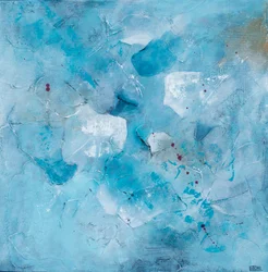Flux abstrait aquatique