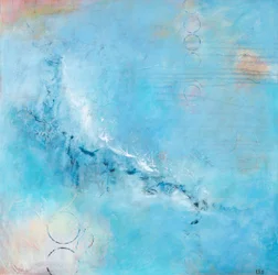 Abstrait « Fluid Blue »