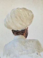 Vue arrière blanche