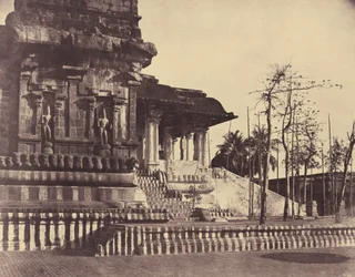 Tanjore : Grande pagode, entrée regardant vers l