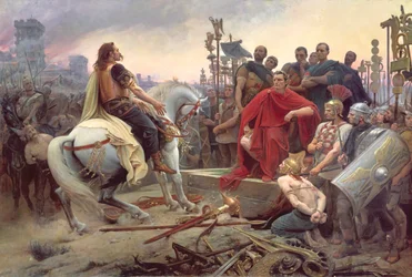 Vercingétorix jette ses armes aux pieds de Jules César, 1899