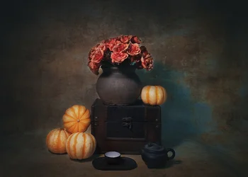 Nature morte aux roses d