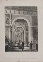 Musée britannique, Holborn, vers 1850