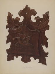 Porte-journaux mural