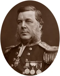 Capitaine Bedford Clapperton Trevelyan Pim, officier de marine britannique, 1883