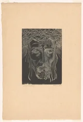 Christ avec une couronne d