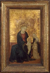 Madonna et Enfant avec Sainte Catherine de Sienne et un donateur chartreux