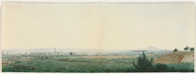 Paysage près de Paris, vers 1860