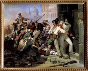 Épisode de la Révolution de 1830 à Paris