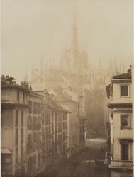 Cathédrale depuis le Corso Francesco, Milan