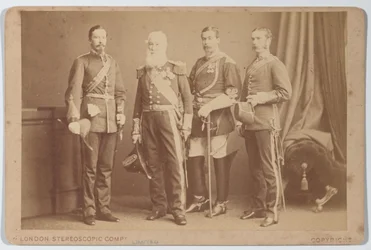 Membres de la famille Sartorius, vers 1870