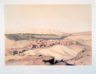 Désert et carrières, Assouan, avec l