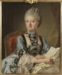 Portrait de Louise Ulrique de Prusse, reine de Suède et de Finlande