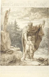 Hakon Jarl sacrifiant son fils