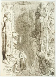 Esquisse pour H.C. Andersen