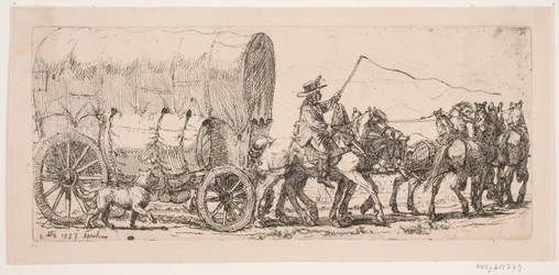 Le chariot de marchandises