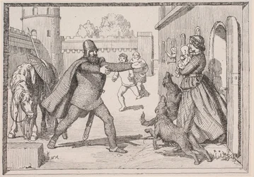 Illustration pour le poème d