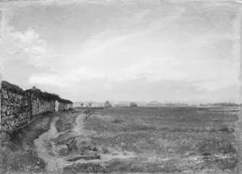 Paysage (dans la région de Barbizon )