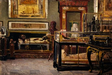 Salle du Musée Égyptien à Turin
