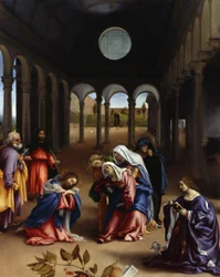 Les adieux du Christ à sa mère