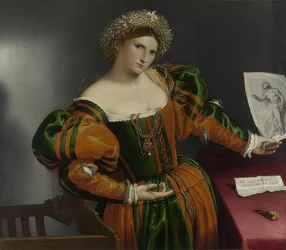 Portrait de femme (Lucrèce)