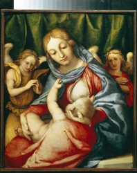 La Vierge allaitant