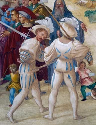 Martyr de Sainte Barbe (détail)
